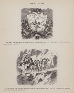Pagina da Il tour americano dei signori Brown, Jones e Robinson da Richard Doyle