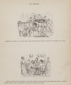 Pagina da Il tour americano dei signori Brown, Jones e Robinson da Richard Doyle