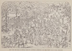 Pagina da Il tour americano dei signori Brown, Jones e Robinson da Richard Doyle