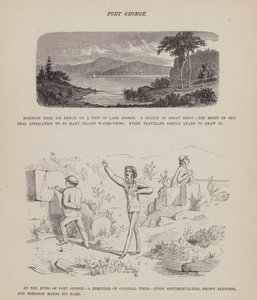 Pagina da Il tour americano dei signori Brown, Jones e Robinson da Richard Doyle