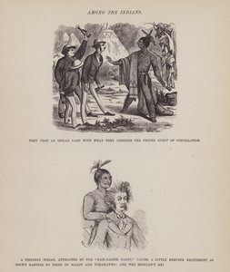 Pagina da Il tour americano dei signori Brown, Jones e Robinson (incisione) da Richard Doyle