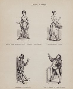 Pagina da Il tour americano dei signori Brown, Jones e Robinson (incisione)