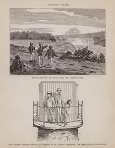 Pagina da Il tour americano dei signori Brown, Jones e Robinson (incisione) da Richard Doyle
