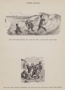 Pagina da Il tour americano dei signori Brown, Jones e Robinson (incisione) da Richard Doyle