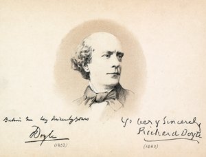 Ritratto di Richard Doyle da Richard Doyle
