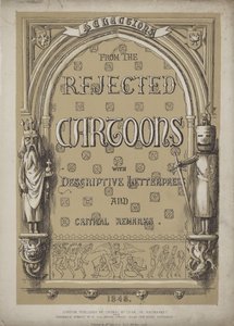 Pagina del titolo per Selections from the Rejected Cartoons