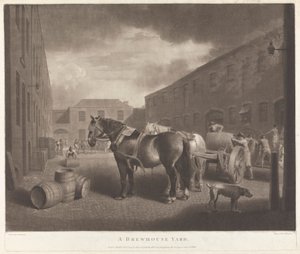 Un Cortile di Birreria da Richard Earlom