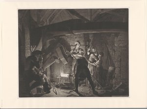 Famiglia in una fucina da Richard Earlom