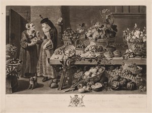 I quattro mercati: Il mercato della frutta da Richard Earlom