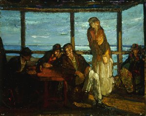 Un Portico, Provincetown, c.1930-35 da Richard Emil Miller