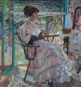 La collana, ca. 1924 da Richard Emile Miller