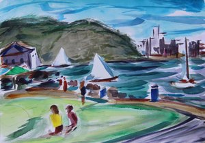 Baia, Tiburon, 2020 da Richard Fox