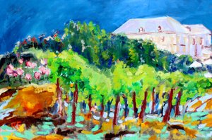Castello e vigneti, 2017 da Richard Fox