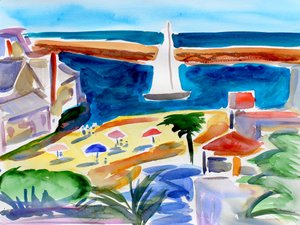 Corona del Mar, Newport Beach, 2018 da Richard Fox