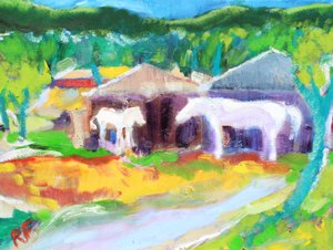 Rimessa per Cavalli, Novato, 2017 da Richard Fox