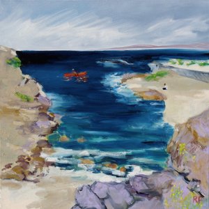 Kayaker, Monterey Bay, 2019 da Richard Fox