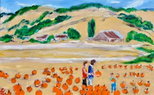 Raccolta di una zucca, Nicasio