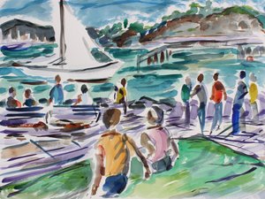 Passeggiata di Tiburon, 2017 da Richard Fox