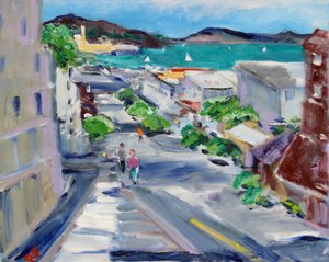 Vista da Russian Hill, 2020 da Richard Fox