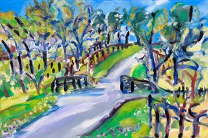 Camminando sulla strada, 2021 da Richard Fox