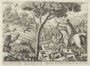 Caccia alla pernice (Jachtpartijen) da Richard Gaywood (possibly)