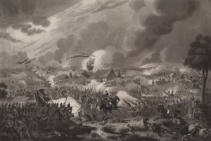 La battaglia di Waterloo, 18 giugno 1815, 1817 1909 da Richard Gibson Reeve