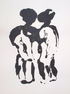 Senza titolo, 2010 (monotipo) da Richard Green
