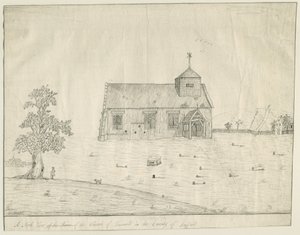 Farewell Church: disegno a penna, nd [?fine XVIII sec] (disegno)