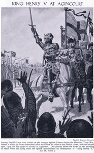 Re Enrico ad Agincourt 1415 d.C., c.1950