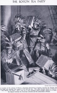 Il Boston Tea Party, c.1950
