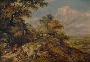 Vicino a Otford, Kent, 1846 da Richard Hilder