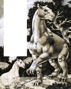 Moropus, un antico tipo di cavallo dotato di tre enormi artigli