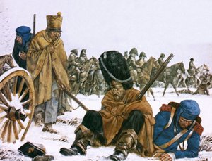 La ritirata di Napoleone da Mosca da Richard Hook