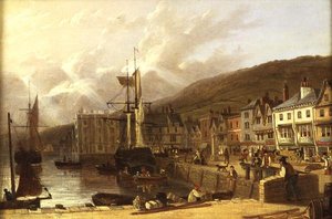 Vista di Dartmouth, Devon da Richard Hume Lancaster