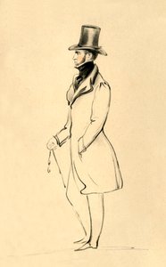 Un uomo del Pembrokeshire - Il conte di Pembroke, c1841 da Richard James Lane