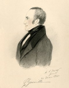 Charles Greville, 1840 da Richard James Lane
