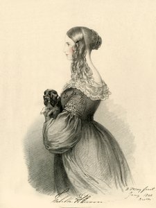 Isabella Anson, 1840 da Richard James Lane