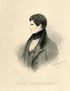 Lord Lyndhurst, 1835 da Richard James Lane