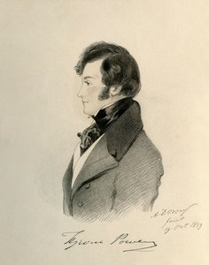 Tyrone Power, 1839 da Richard James Lane