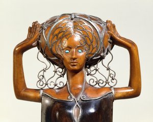 Buchbaumstatuette (dettaglio) da Richard Joseph Luksch