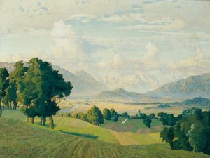 Paesaggio in Alta Baviera