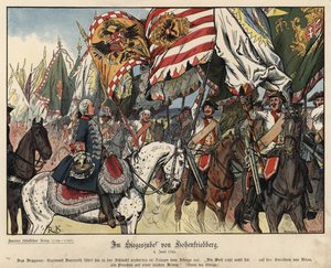 Celebrazione della vittoria nella battaglia di Hohenfriedeberg