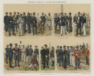 Marines e truppe coloniali degli eserciti europei da Richard Knotel