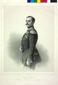 Carl Anton Principe di Casa di Hohenzollern Sigmaringen da Richard Lauchert