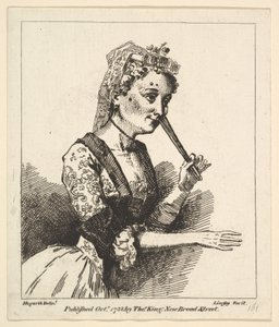 Donna sorpresa da Morning di Hogarth da Richard Livesay