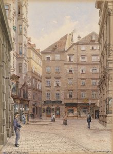 Vienna Irisgasse verso Naglergasse da Richard Moser
