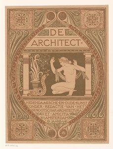 Progetto di copertina per: De Architect, 1911