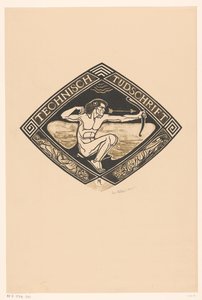 Progetto di copertina per: Rivista Tecnica, 1914