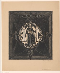 Progetto di copertina per: Wendingen, 1918
