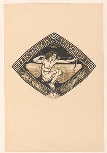 Progetto di copertina per: Rivista Tecnica, 1914
